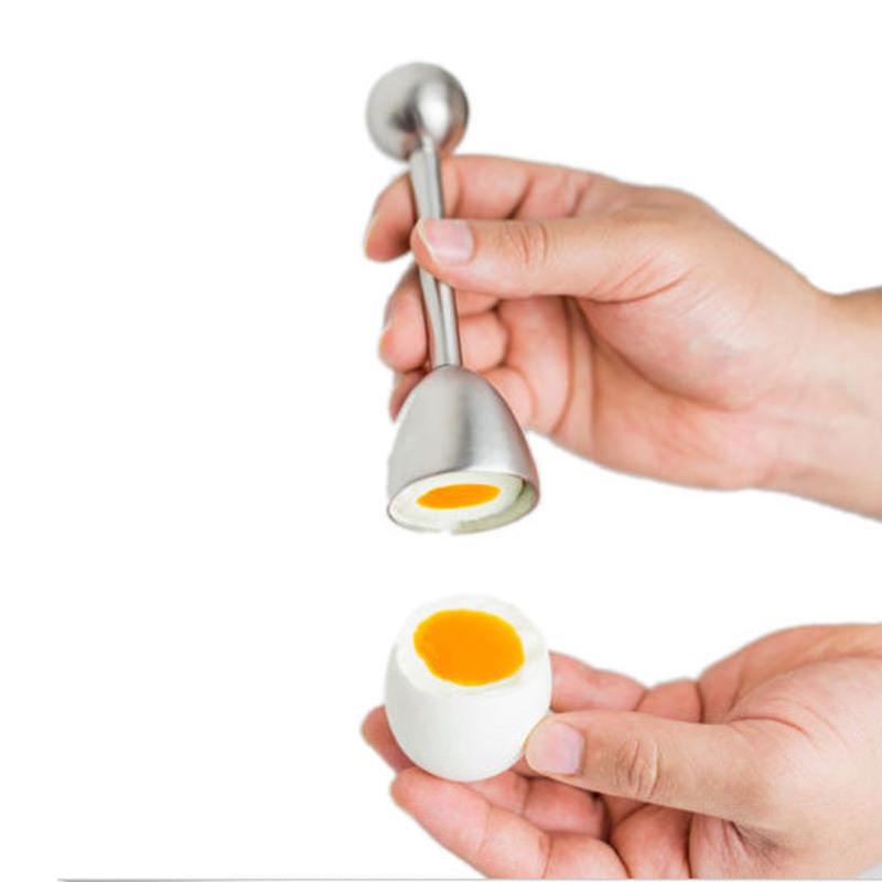 Kitchen Hand Gadgets - ステンレス製シェルトッパー,ゆで卵,シェルトップ,キッチンツール,ガジェット,オープナー,カッター,アクセサリー