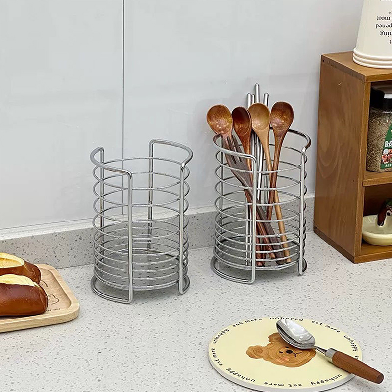 Kitchen Utensil Holder - 食器ホルダー家庭用キッチンカトラリーホルダー箸フォークスプーン用収納ラック卓上オーガナイザー