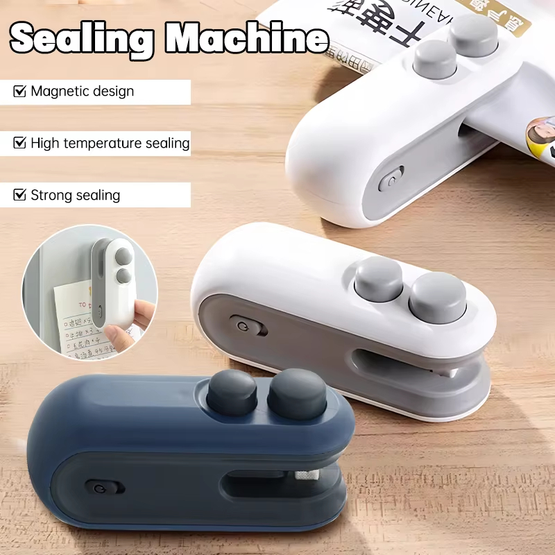 Kitchen Gadgets Built In - ミニハンドヘルドビニール袋シーラー内蔵バッテリー付きポータブル食品袋ヒートシーラーマシンオープニングマシンキッチンガジェット