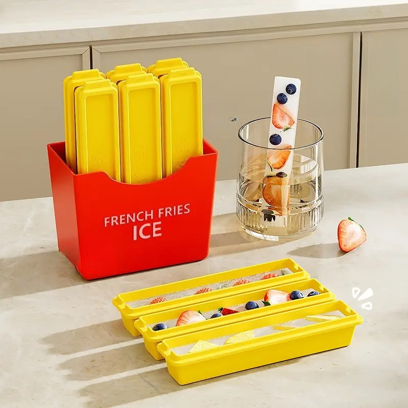 Kitchen Gadgets Of 2025 - 2025 磁気製氷皿 | スティック型シリコンモールド | DIYアイスキューブメーカー