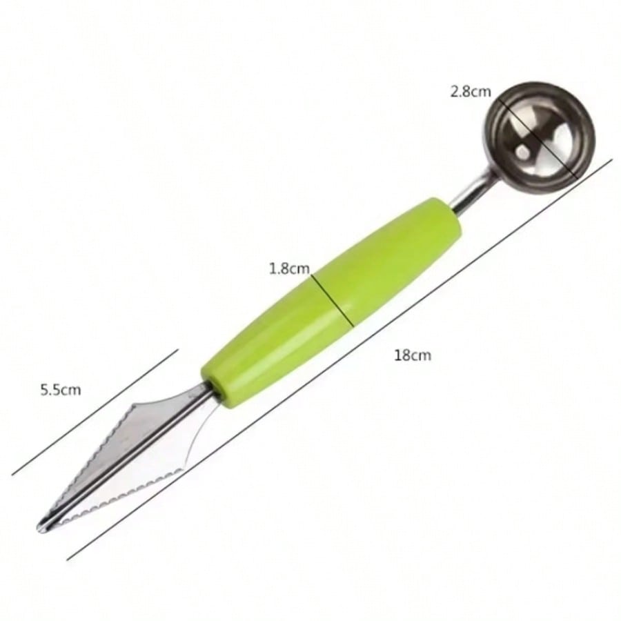 Vegetable Kitchen Gadgets - 1個入りキッチン野菜カッティング＆フルーツスライスツール - ボールスクープ、カッター＆チョッパー、多目的キッチンガジェット | 自己使用やギフトに最適