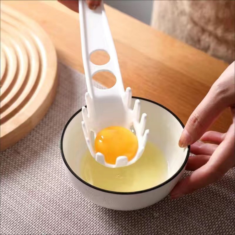 Kitchen Gadgets Pasta - 卵分離機能付き多機能ヌードルスプーン、調理用スロット付きパスタフォーク、麺と卵を茹でるためのキッチンガジェット