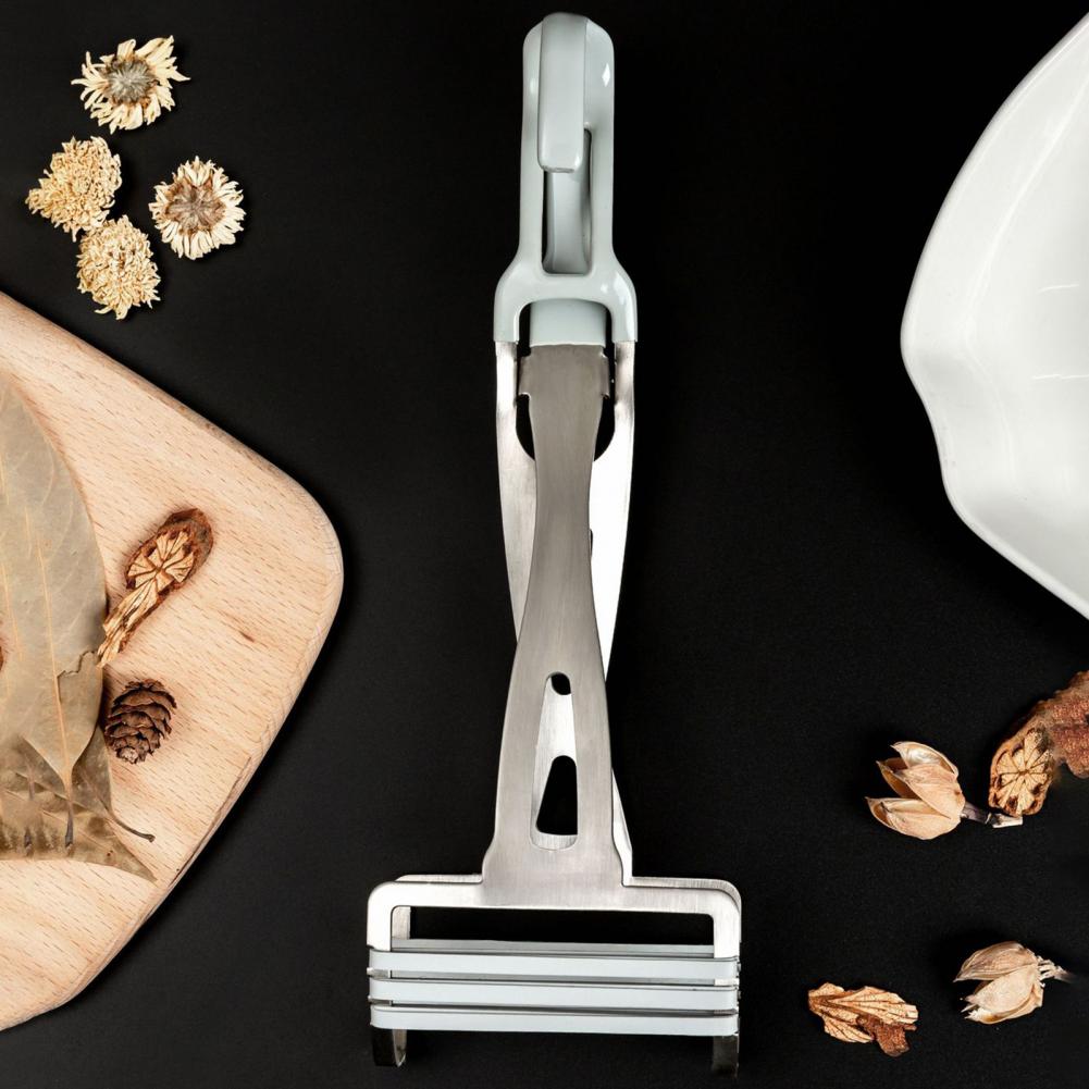 Vegetable Kitchen Gadgets - キッチンガジェット ステンレス製野菜クリップ ステンレス製火傷防止プレートクランプセット 家庭用レストラン用 安全な食器用
