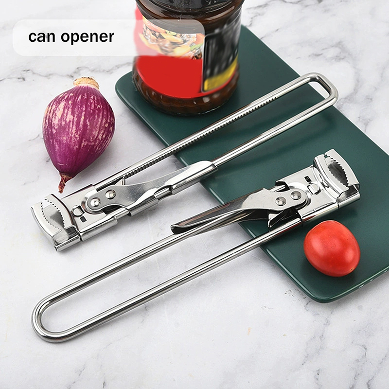 Kitchen Gadgets Deals - 2026年調節可能多機能省力ボトルジャーキャップオープナーキッチンツール頑丈な握りやすいアクセサリー