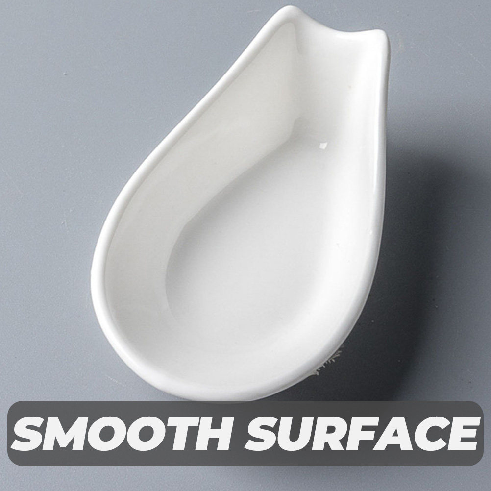 Kitchen Gadgets You Must Have - 4個セット セラミックスプーンレスト スプーンホルダー コーヒーステーション キッチンカウンター ストーブトップ