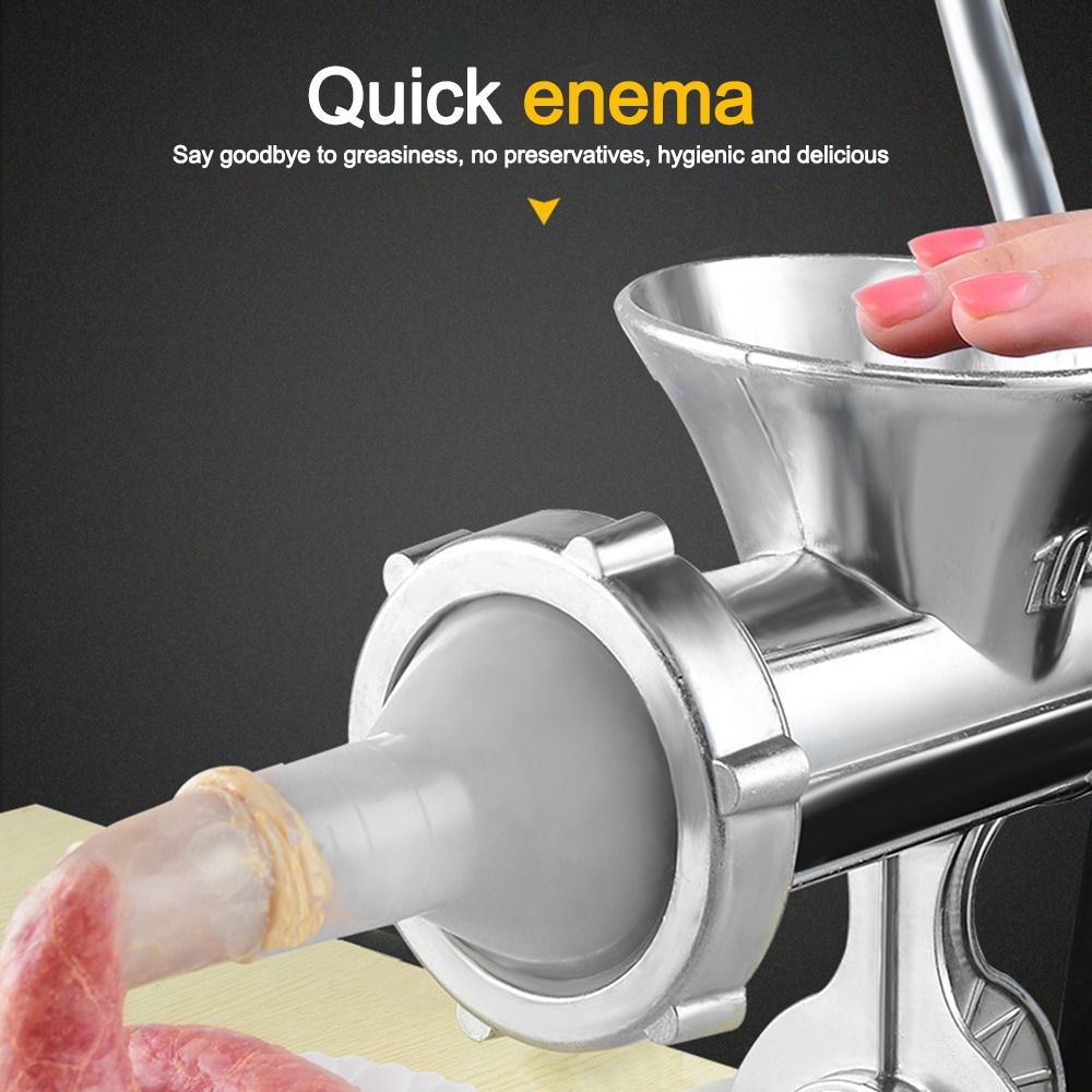 省スペース手動式ミートグラインダー、多機能ソーセージスタッフ - Kitchen Hand Gadgets のレビューと価格