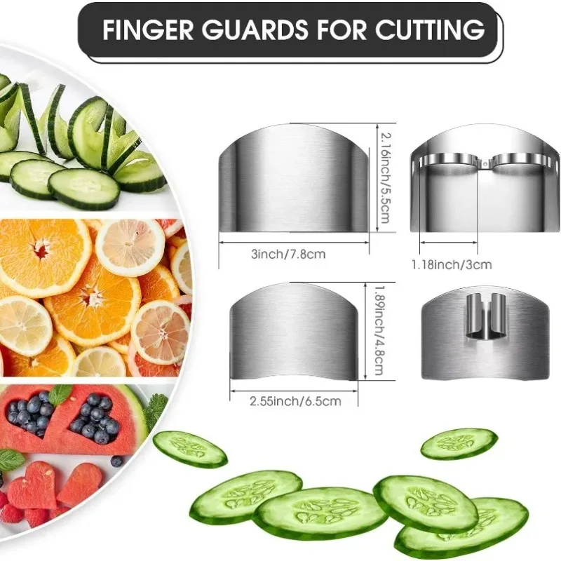 ステンレス製フィンガーガード、手の指を守るキッチン用カッティ - Kitchen Gadgets You Must Have のレビューと価格