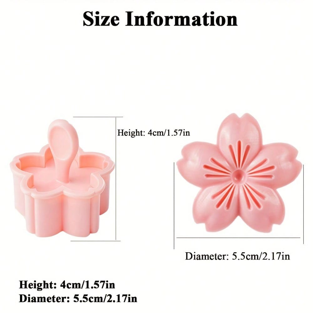 Cherry blosscookieベーキングセット、花の形 - Kitchen Hand Gadgets のレビューと価格