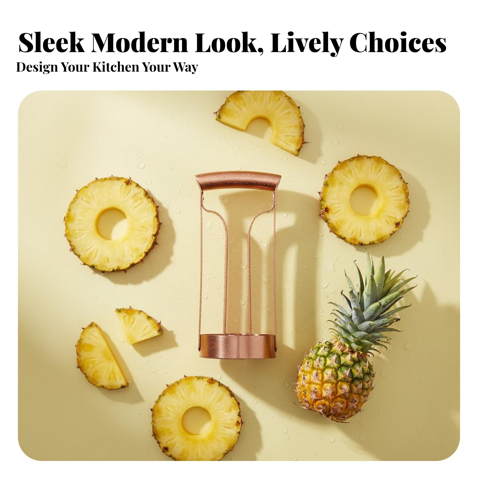 ステンレス製パイナップルカッター 芯抜き・スライス用 ステン - Vegetable Kitchen Gadgets のレビューと価格