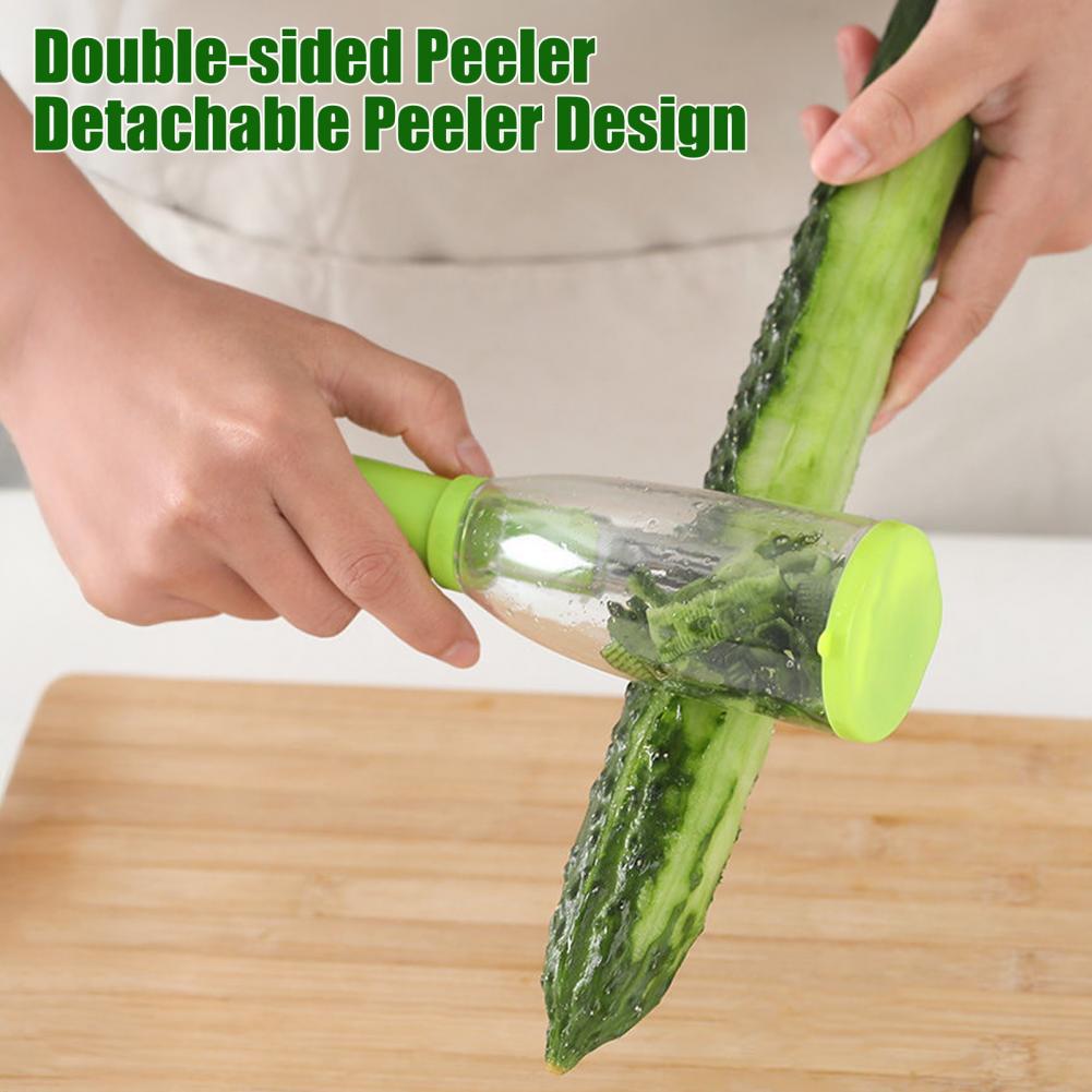 両面ピーラー 多機能野菜ピーラー 収納機能付き ステンレス鋼 - Kitchen Gadgets Built In のレビューと価格