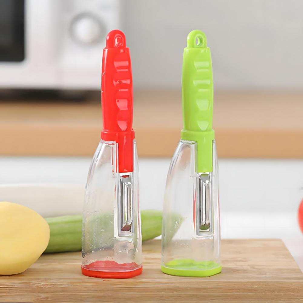 両面ピーラー 多機能野菜ピーラー 収納機能付き ステンレス鋼 - Kitchen Gadgets Built In のレビューと価格