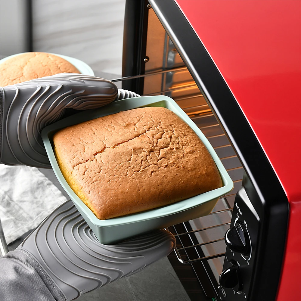 正方形のシリコンケーキモールド,簡単なリリース,ケーキパン, - Kitchen Gadgets Deals のレビューと価格