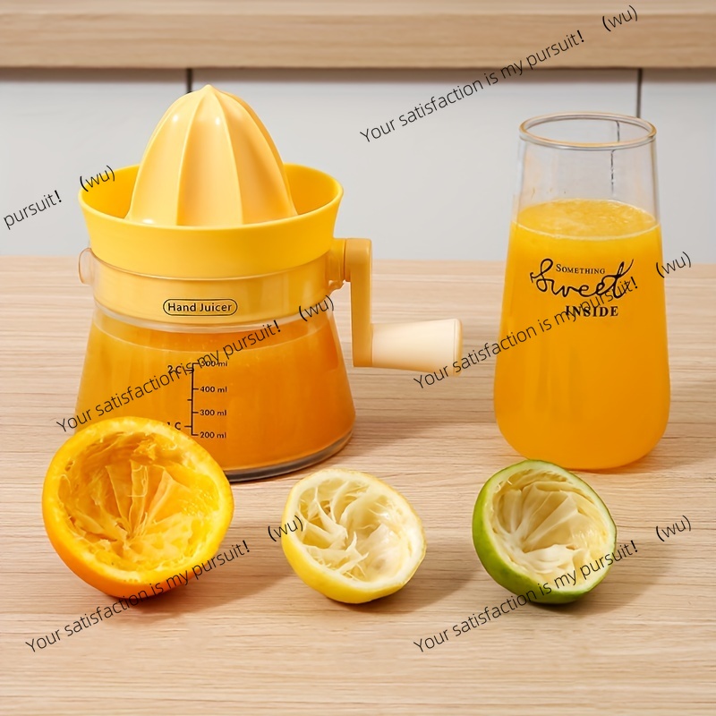 計量機能付き手動ジューサー、レモン、ライム、オレンジ用ハンド - Kitchen Gadgets Built In のレビューと価格