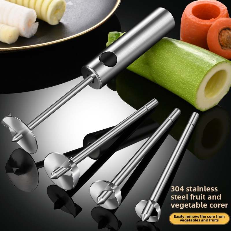 1セットキッチンガジェット野菜ドリル掘削器調理器具野菜スパイ - Vegetable Kitchen Gadgets のレビューと価格