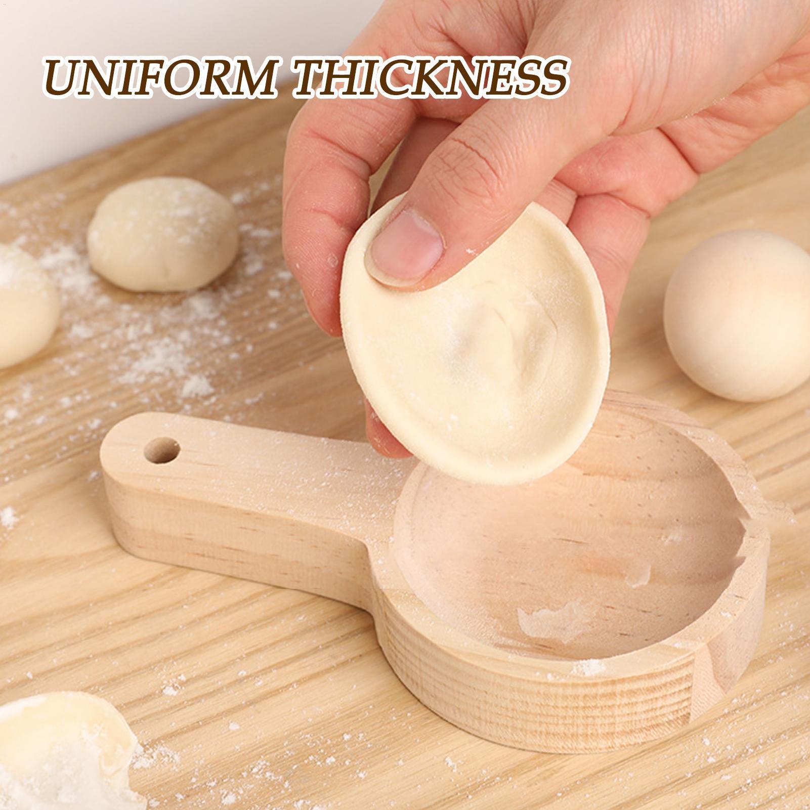 丸型手持ち餃子皮メーカー 餃子ラッパープレス バンズ、ワンタ - Kitchen Gadgets For Women のレビューと価格