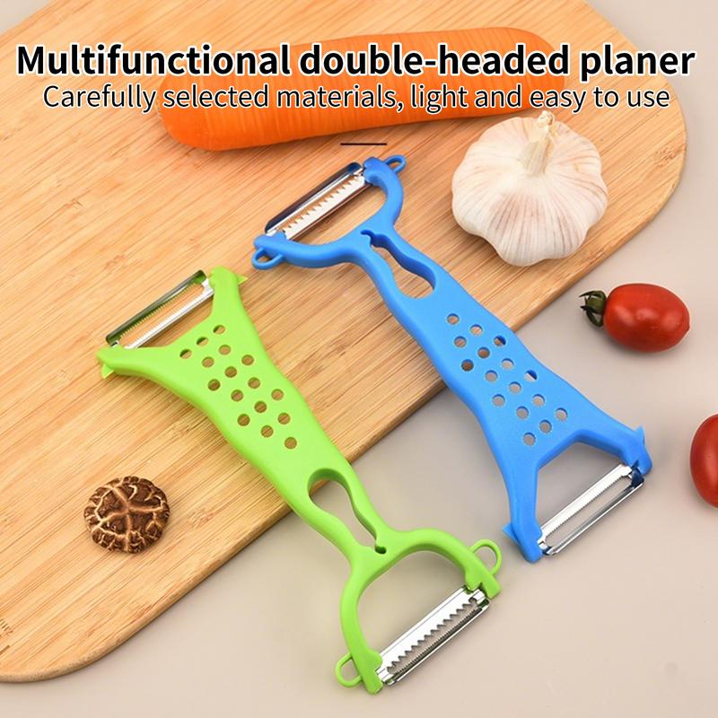 ジャガイモの皮むき器ダブルヘッドハンドステンレス鋼の皮むき器 - Kitchen Hand Gadgets のレビューと価格