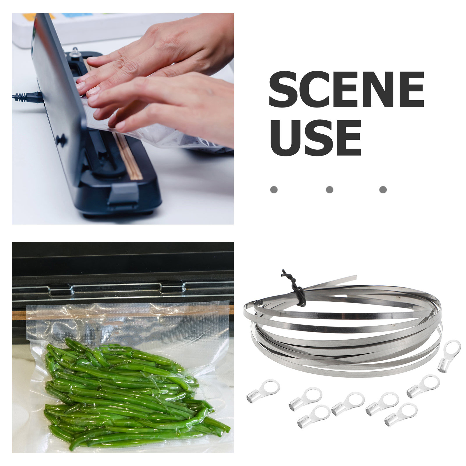 400cm食品袋ヒートシーラーストリップ、シーリングマシン加 - Food Vacuum Sealer のレビューと価格