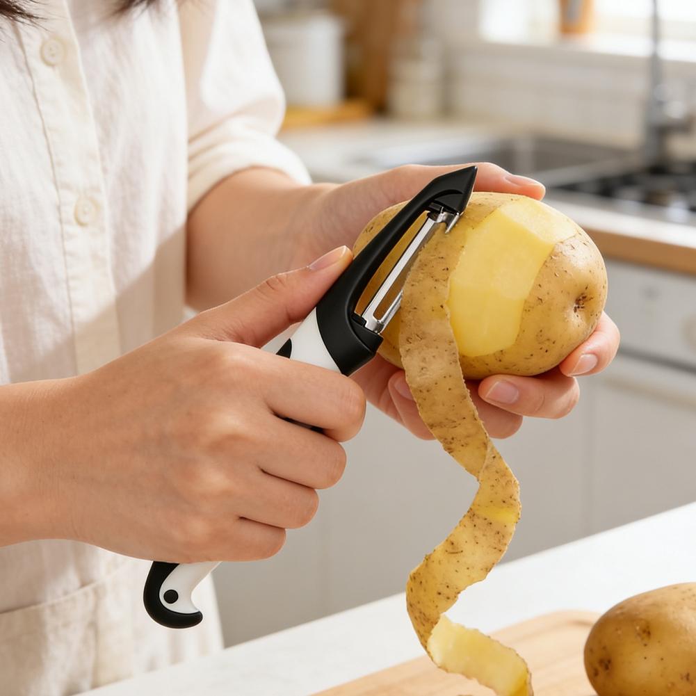 野菜スライサー ステンレス鋼ピーラーナイフカッター にんじん - Vegetable Kitchen Gadgets のレビューと価格