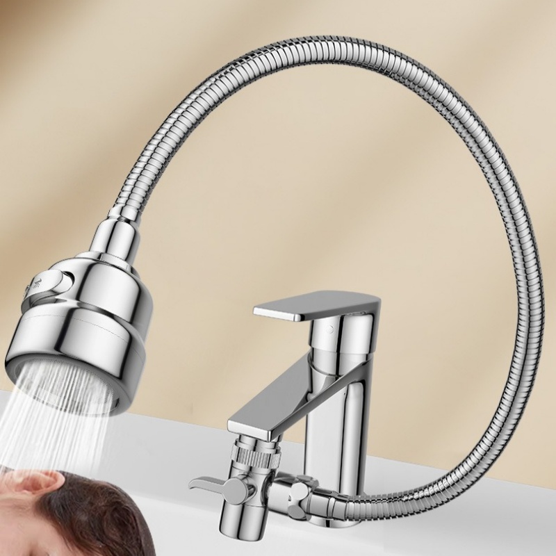 3段階速度調整可能な外部シャワーヘッド、洗面台の蛇口用、髪洗 - Kitchen Gadgets For Seniors のレビューと価格