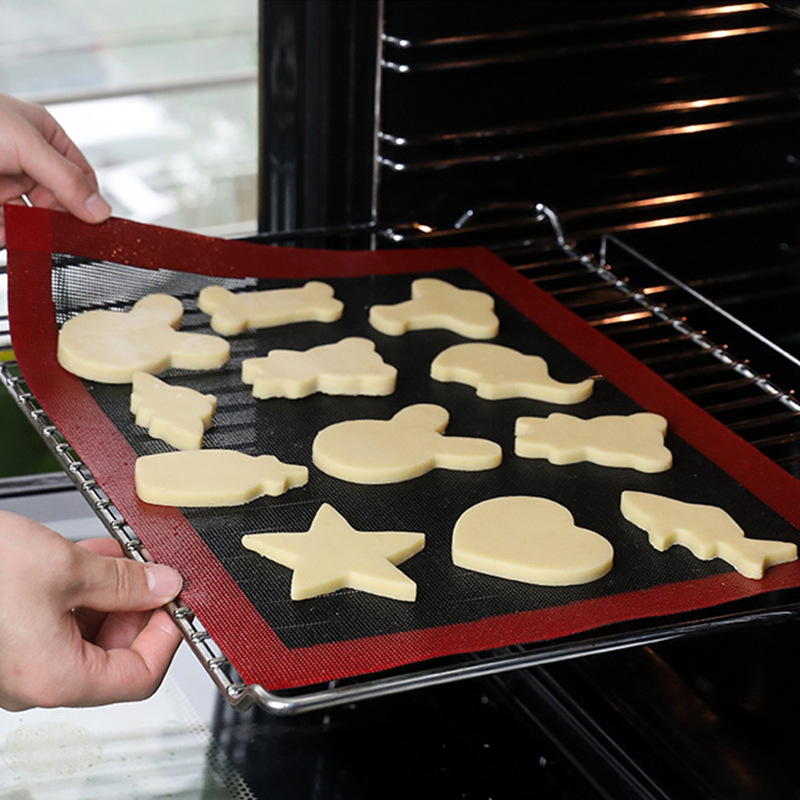 穴あきシリコンベーキングマットノンスティックオーブンシートラ - Kitchen Gadgets Deals のレビューと価格