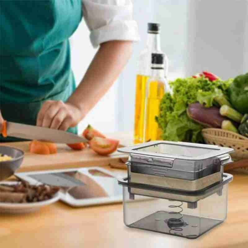 3層豆腐プレスボックス内蔵水切り機能付き大豆豆腐プレス器製造 - Kitchen Gadgets Built In のレビューと価格
