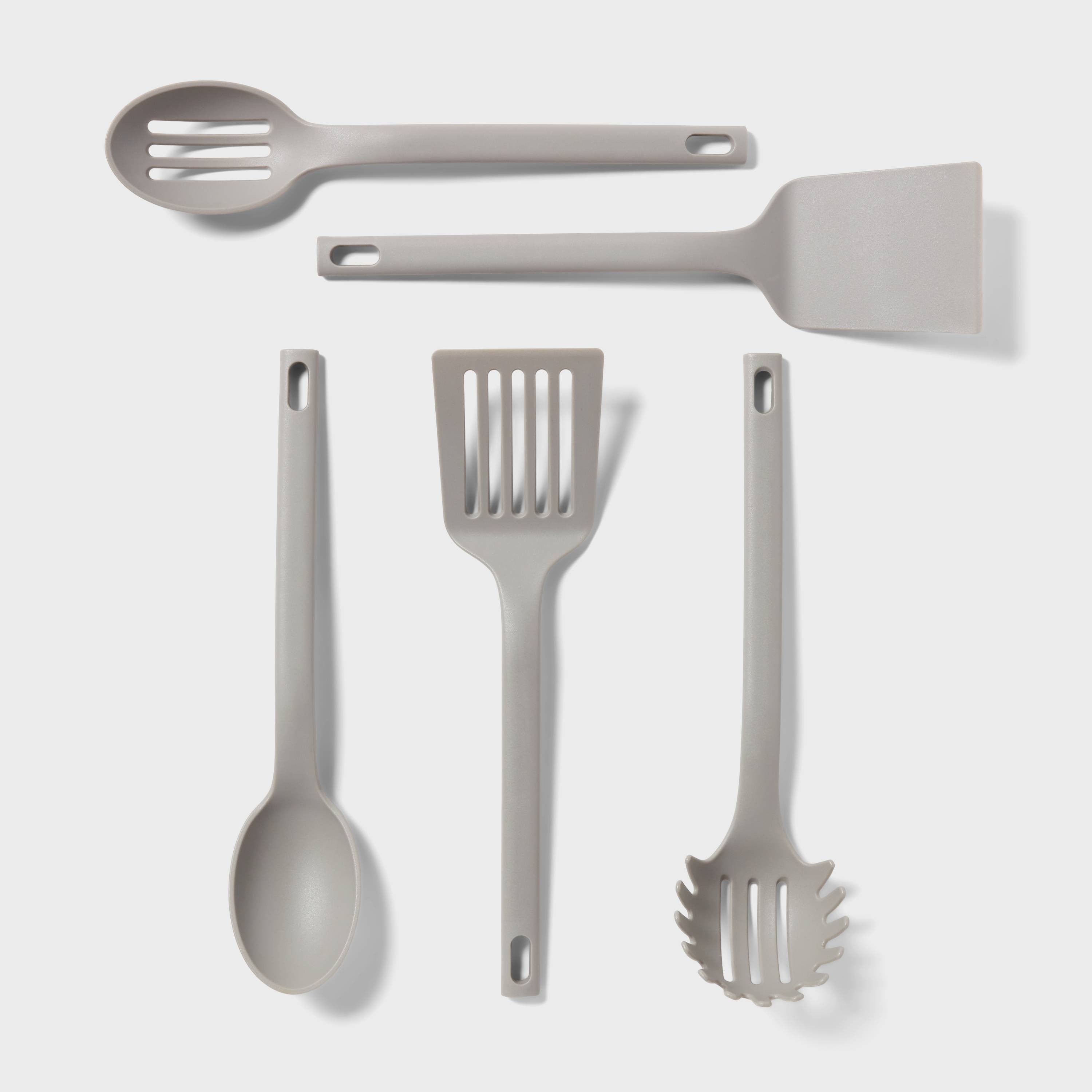 2026年新発売 5点セット グレー ナイロン製 キッチンツ - Kitchen Gadgets Pasta のレビューと価格