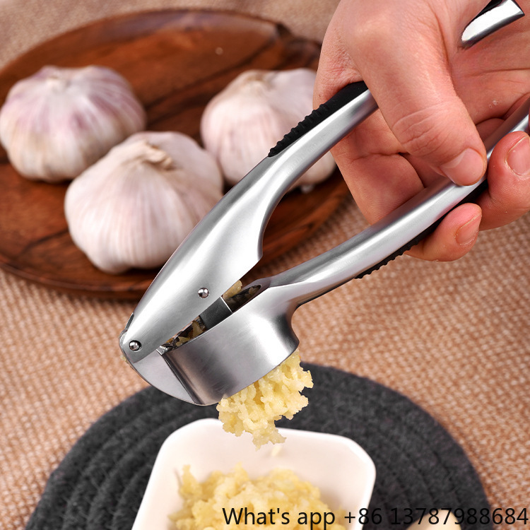亜鉛合金製ガーリックプレス、手絞り生姜汁濃縮キッチンガジェッ - Kitchen Hand Gadgets のレビューと価格