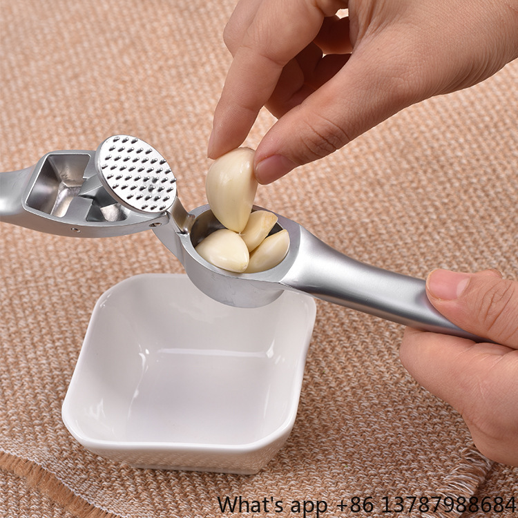 亜鉛合金製ガーリックプレス、手絞り生姜汁濃縮キッチンガジェッ - Kitchen Hand Gadgets のレビューと価格