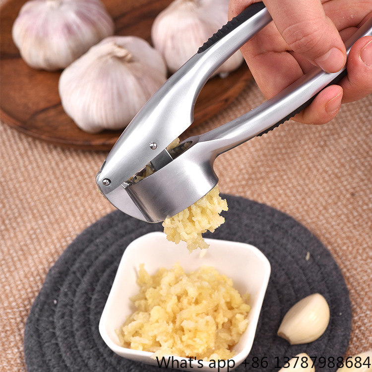 亜鉛合金製ガーリックプレス、手絞り生姜汁濃縮キッチンガジェッ - Kitchen Hand Gadgets のレビューと価格