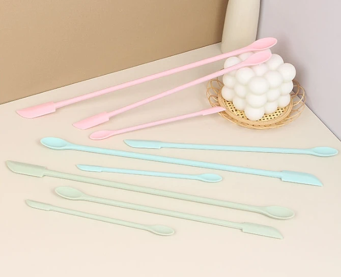 長い柄の耐熱シリコンスパチュラ,両端スクレーパーとスプーン, - Kitchen Gadgets For Seniors のレビューと価格