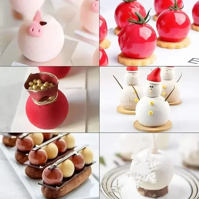 ムースケーキのベーキング、ボール型、フレンチデザート、チョコ - Kitchen Gadgets Deals のレビューと価格
