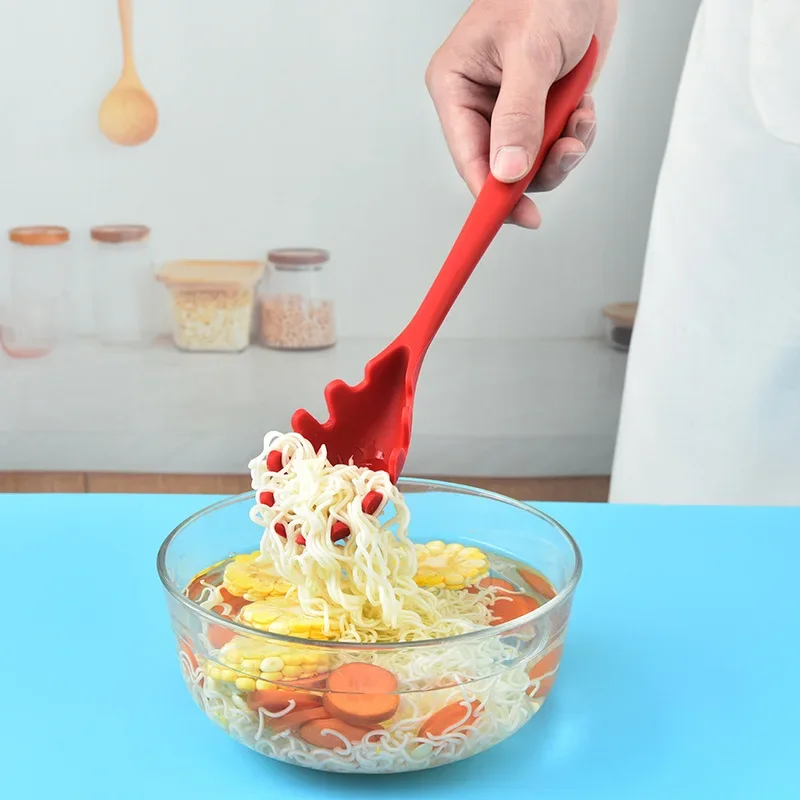 1 個シリコーンパスタヌードルスプーンパスタスクープザル麺ス - Kitchen Gadgets Pasta のレビューと価格