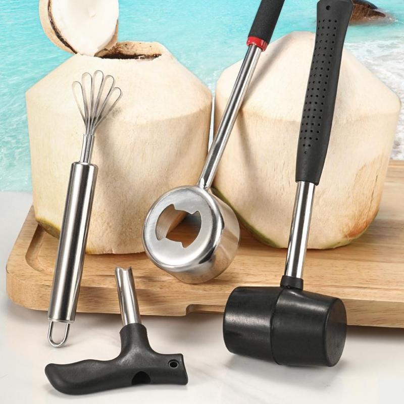 ハンマーココナッツブレーカーキッチンガジェット新鮮なココナッ - Kitchen Hand Gadgets のレビューと価格