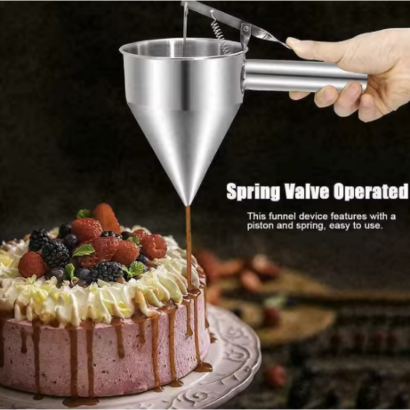 600/1200MLステンレス製液体漏斗ディスペンサー、タコ - Kitchen Gadgets Deals のレビューと価格