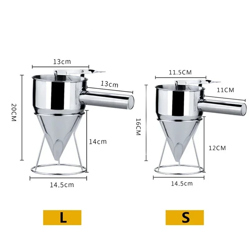 600/1200MLステンレス製液体漏斗ディスペンサー、タコ - Kitchen Gadgets Deals のレビューと価格