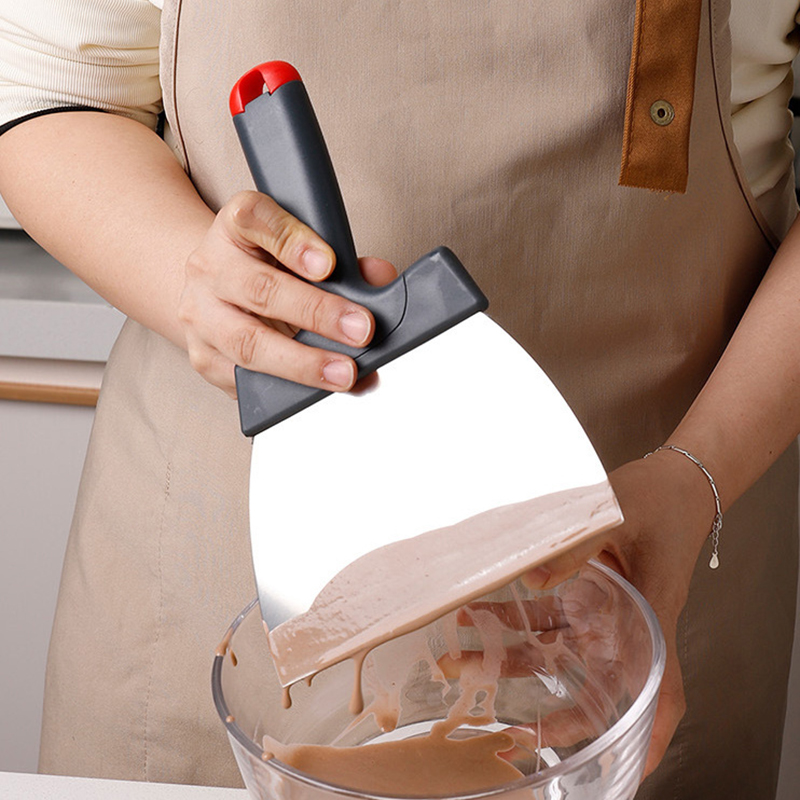 ステンレス鋼生地スクレーパーコーティングスパチュラチョコレー - Kitchen Gadgets For Seniors のレビューと価格