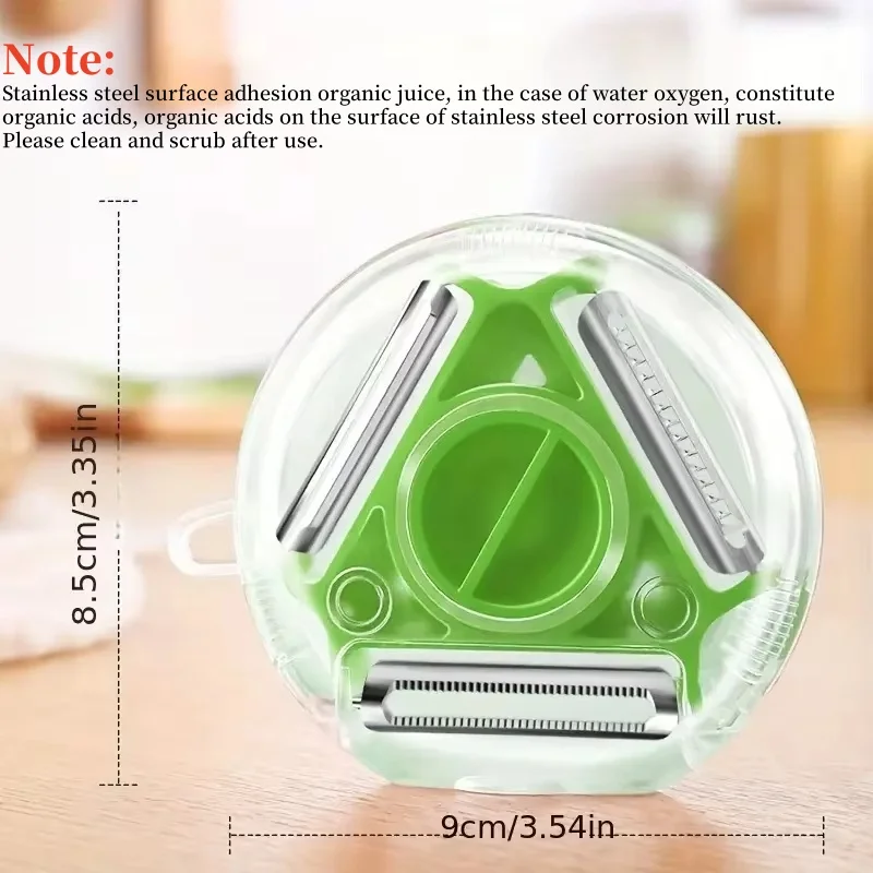 1PCトリオピーラーセット野菜ピーラースライサーシュレッダー - Vegetable Kitchen Gadgets のレビューと価格