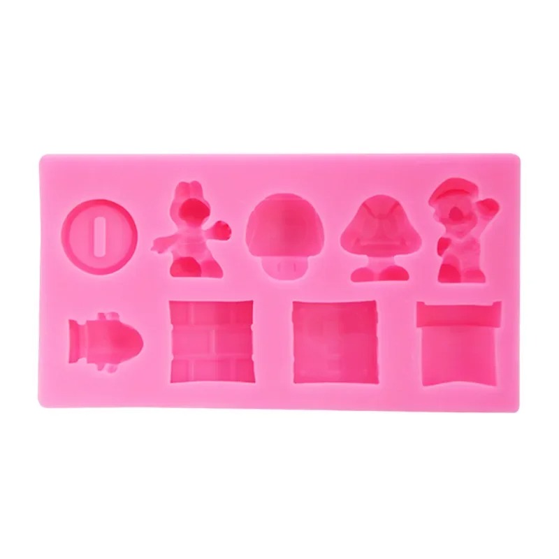 3D スーパーマリオブラザーズケーキ型漫画かわいいアニメシリ - Kitchen Gadgets Deals のレビューと価格