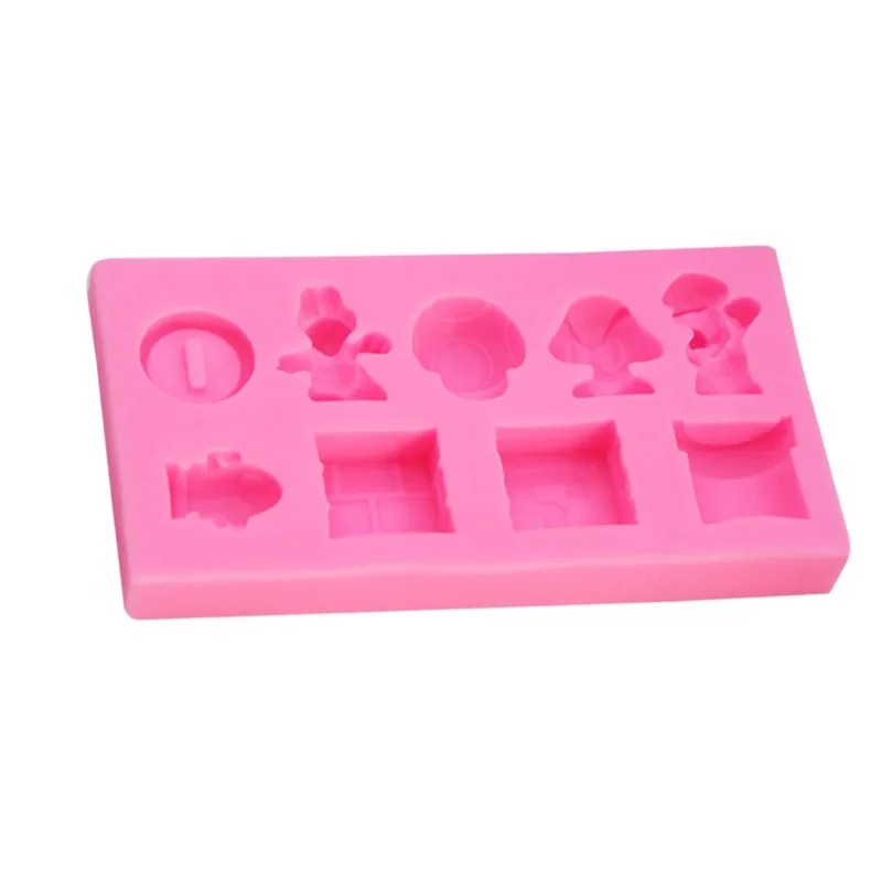 3D スーパーマリオブラザーズケーキ型漫画かわいいアニメシリ - Kitchen Gadgets Deals のレビューと価格