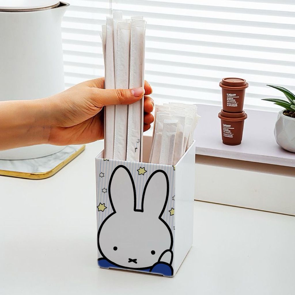 かわいいミッフィー柄のキッチン用品収納容器 多機能箸・フォー - Kitchen Utensil Holder のレビューと価格
