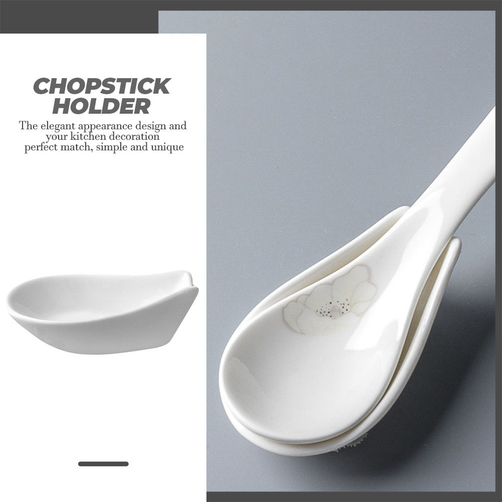 4個セット セラミックスプーンレスト スプーンホルダー コー - Kitchen Gadgets You Must Have のレビューと価格