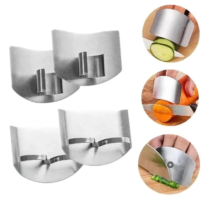 1-6個入り ステンレス製 指保護具 切り傷防止 指ガード  - Kitchen Hand Gadgets のレビューと価格