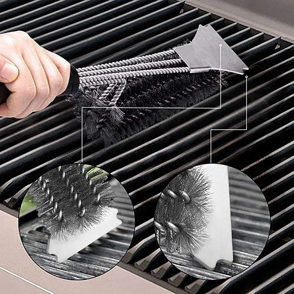 バーベキュークリーニングブラシ、バーベキューアクセサリー、ス - Kitchen Gadgets Deals のレビューと価格