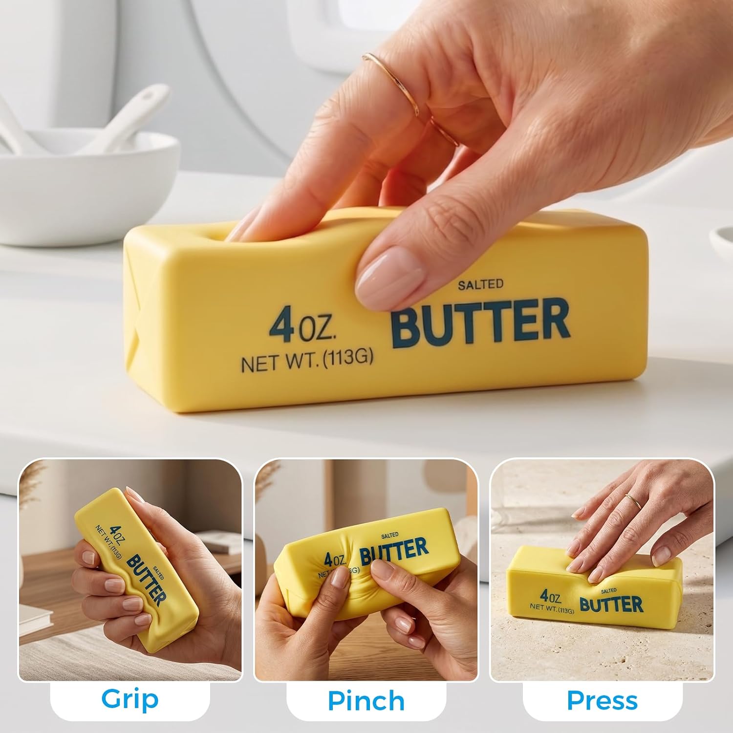 新しいソフトスローリバウンドバタースティックリアルなシリコン - Kitchen Gadgets Deals のレビューと価格