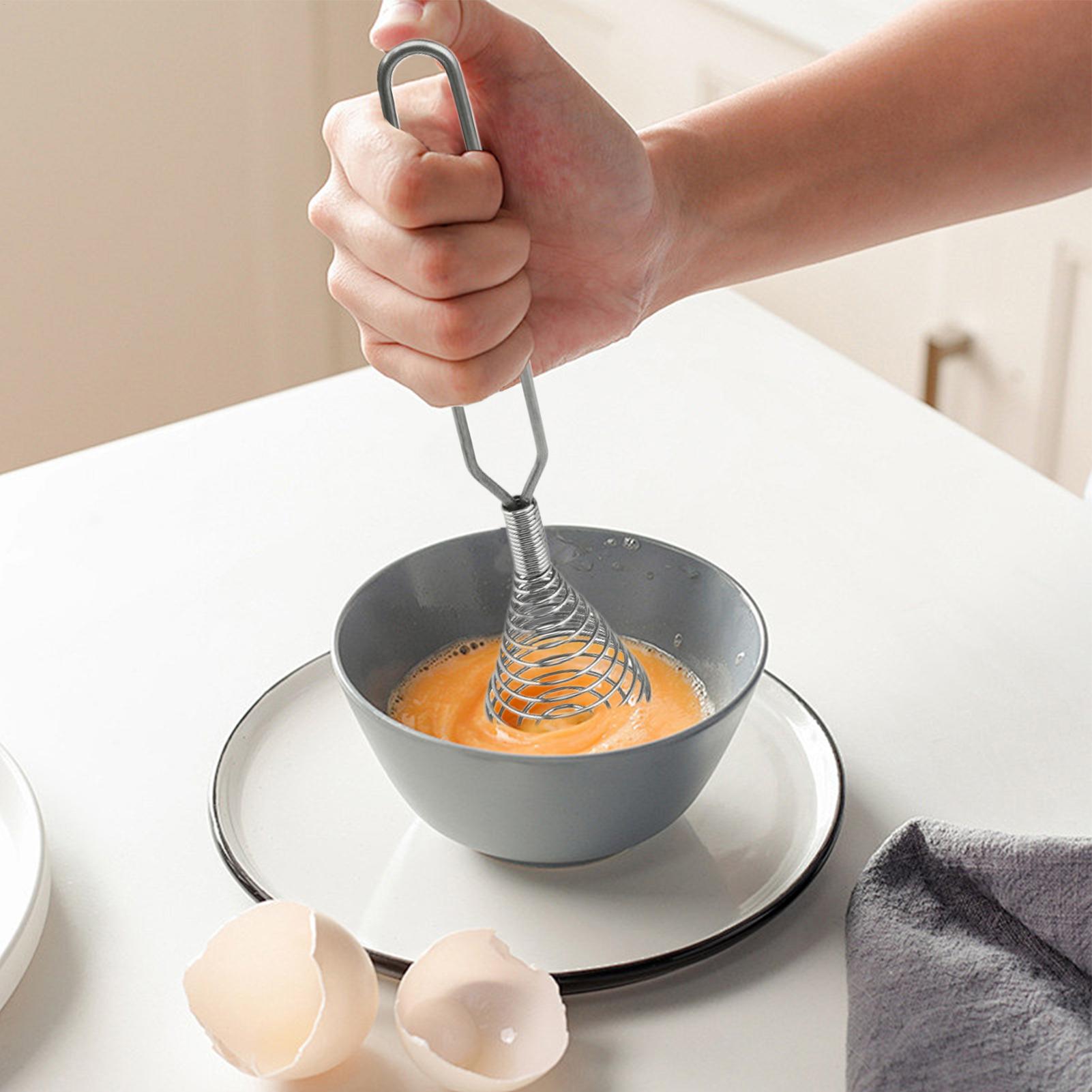 ステンレス製ハンドウィスク、スプリングコイルエッグビーター、 - Kitchen Hand Gadgets のレビューと価格