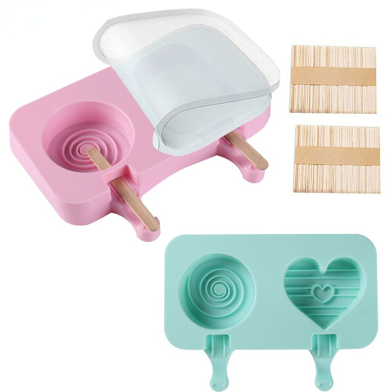 2025年新発売 アイスクリームシリコンモールド 愛＆動物型 - Kitchen Gadgets Of 2025 のレビューと価格