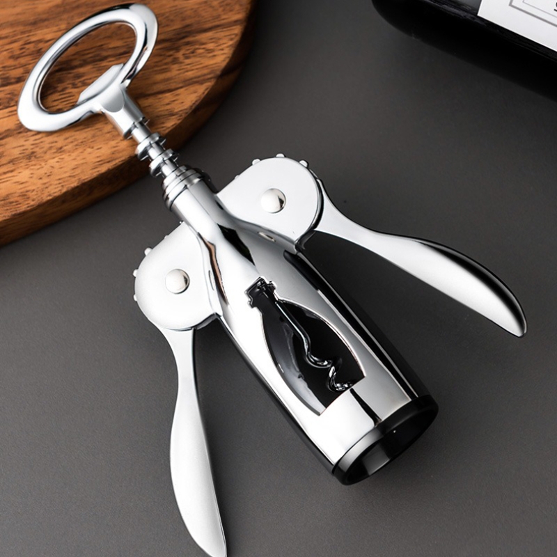 手の動きの栓抜きクラシックで実用的なステンレス鋼のワインオー - Kitchen Hand Gadgets のレビューと価格