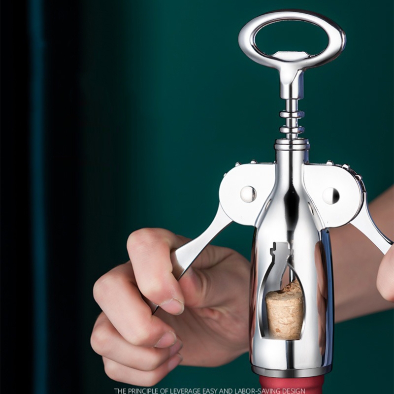 手の動きの栓抜きクラシックで実用的なステンレス鋼のワインオー - Kitchen Hand Gadgets のレビューと価格