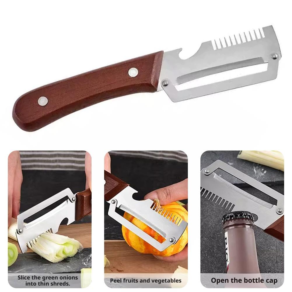 2-in-1 波刃付き野菜ピーラー プレミアムキッチンピーリ - Kitchen Gadgets Built In のレビューと価格