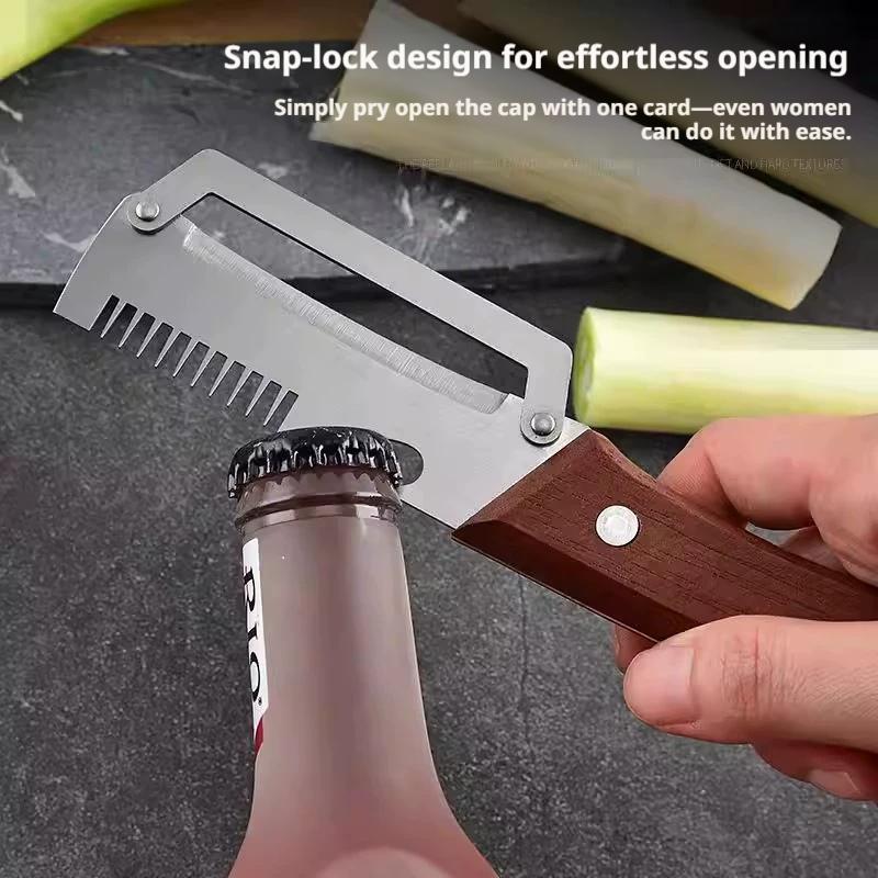 2-in-1 波刃付き野菜ピーラー プレミアムキッチンピーリ - Kitchen Gadgets Built In のレビューと価格